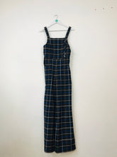 Load image into Gallery viewer, Zara Premium Denim Womens Wide Leg Jumpsuit Dungarees | XS | Black