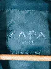 Load image into Gallery viewer, Zapa Paris Women's Leather Biker Jacket | EU38 UK10 | Black