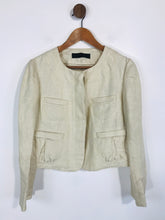 Load image into Gallery viewer, Donna Karan Women's Shimmery Blazer Jacket | UK14 | Beige