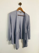 Load image into Gallery viewer, Jigsaw Women's Silk Wool Cardigan | S UK8 | Blue
