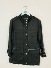 Load image into Gallery viewer, Mint Velvet Women’s Military Style Jacket | UK12 | Dark Grey