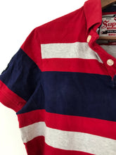 Load image into Gallery viewer, Superdry Men's Stripe Polo Shirt | L | Multicolour