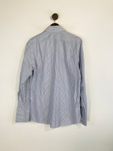 Load image into Gallery viewer, Charles Tyrwhitt Men's Cotton Striped Button-Up Shirt | 16.5 42 | Blue