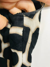 Load image into Gallery viewer, Karen Millen Women's High Neck Pleated Blouse | UK10 | Black