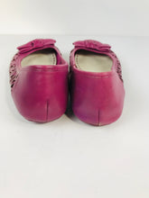 Load image into Gallery viewer, Hush Puppies Women's Cutout Flats Shoes | UK6 | Purple