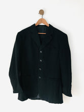Load image into Gallery viewer, Versace Classic V2 Men’s Wool Blazer Suit Jacket | 44 L | Black