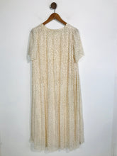 Load image into Gallery viewer, Zara Women's Pleated Maxi Dress | S UK8 | Beige