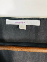 Load image into Gallery viewer, Vanessa Bruno Women's Silk Velvet A-Line Dress | EU36 UK8 | Grey