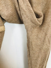 Load image into Gallery viewer, Comptoir Des Cotonniers Women’s Hook and Eye Corset Draped Jumper | XL | Brown