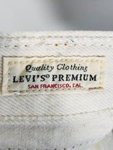 Load image into Gallery viewer, Levi’s Women's 501 Straight Jeans | W27 UK8-10 | Beige