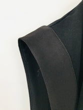 Load image into Gallery viewer, Ekyog Women’s Short Sleeve Wrap Dress | UK10 EU38 | Black