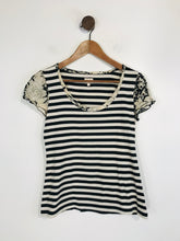 Load image into Gallery viewer, Whistles Women's Striped T-Shirt | 2 | Black