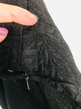 Load image into Gallery viewer, Aquascutum Women's Floral Smart Pencil Skirt | UK10  | Black