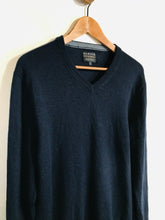 Load image into Gallery viewer, Howick Women's Wool V-Neck Jumper | M UK10-12 | Blue