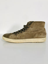 Load image into Gallery viewer, Tod’s Women's Suede High Tops Trainers | EU37 UK4 | Brown