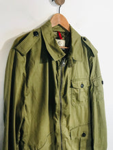 Load image into Gallery viewer, Cerruti Men's Zip Military Jacket | 58 | Green