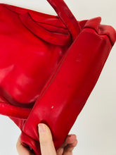 Load image into Gallery viewer, Mandarina Duck Womens Leather Backpack | Medium | Red