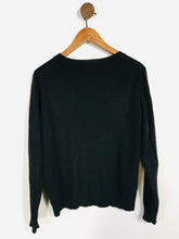 Load image into Gallery viewer, Boden Women's Embroidered Sequin Jumper | M UK10-12 | Black