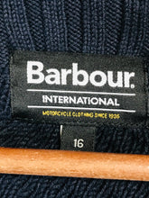 Load image into Gallery viewer, Barbour Women's Knit Roll Neck Jumper | UK16 | Blue