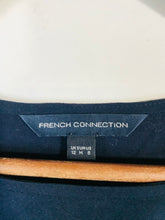 Load image into Gallery viewer, French connection Women's Embroidered Insect T-Shirt | UK12 | Blue