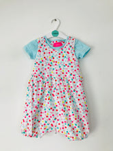 Load image into Gallery viewer, Joules Kids Polka Dot Playsuit Jumpsuit | 18-24 months | Multicoloured