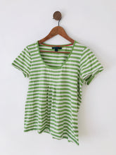 Load image into Gallery viewer, Boden Women's Striped T-Shirt | UK16 | Green