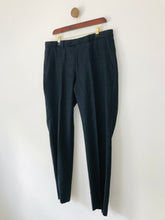 Load image into Gallery viewer, Ralph Lauren Men's Wool Check Suit Trousers | M | Blue