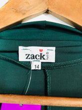 Load image into Gallery viewer, John Zack Women's Ruched Midi Bodycon Dress NWT | UK14 | Blue