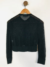 Load image into Gallery viewer, Antonino Valenti Women's Knit Blouse | IT44 UK12 | Black