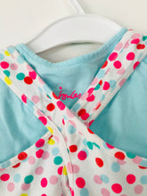 Load image into Gallery viewer, Joules Kids Polka Dot Playsuit Jumpsuit | 18-24 months | Multicoloured
