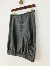 Load image into Gallery viewer, Armani Women's Wool Bubble Mini Skirt | 40 UK8 | Grey
