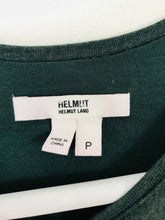 Load image into Gallery viewer, Helmut Lang Women’s Draped Bodycon Dress | P XS UK6-8 | Green