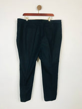 Load image into Gallery viewer, Mint Velvet Women's Cotton Smart Trousers | UK18R | Black