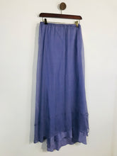 Load image into Gallery viewer, Jigsaw Women's Silk Flowy Maxi Skirt | UK10  | Purple