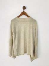 Load image into Gallery viewer, Des Petits Hauts Women’s Merino Wool Draped Cardigan | One Size | Beige Brown