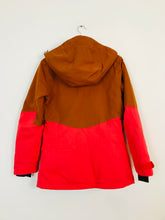 Load image into Gallery viewer, Salomon Women’s Hibiscus Insulated Shell Ski Jacket NWT | M UK12 | Pink Brown