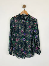 Load image into Gallery viewer, Zara Women's Floral Long Sleeve Blouse | M UK10-12 | Multicoloured