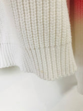 Load image into Gallery viewer, Hush Women’s Ombre Oversized Knit Jumper | XL UK16 | Red Pink