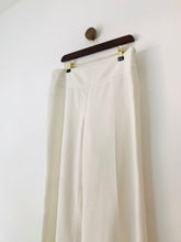 Load image into Gallery viewer, Monsoon Women's Smart Wide Leg Trousers | UK12 | White
