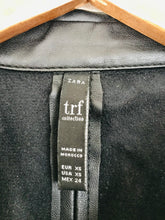 Load image into Gallery viewer, Zara Women's Faux Leather Button Up Mini Dress | XS UK6-8 | Black