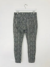 Load image into Gallery viewer, Whistles Women’s Patterned Skinny Jeans | 28 UK10 | Black