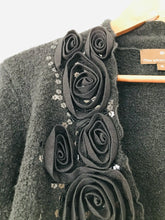 Load image into Gallery viewer, Fenn Wright Manson Women's Wool Blend Cardigan | UK16 | Black