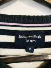 Load image into Gallery viewer, Eden Park Women's Cotton V-Neck Jumper | M UK10-12 | Grey