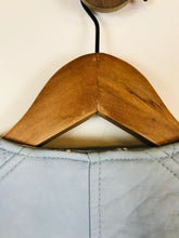 Load image into Gallery viewer, Zara Women's Faux Leather Biker Jacket | S UK8 | Blue