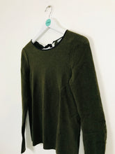Load image into Gallery viewer, Jigsaw Women’s Knit Jumper Top | XS UK8 | Green