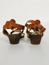 Load image into Gallery viewer, Jones Bootmaker Women's Strappy Sandals | EU38 UK5 | Brown
