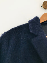 Load image into Gallery viewer, & Other Stories Women’s Wool Blend Oversized Overcoat | EU34 UK6 | Blue