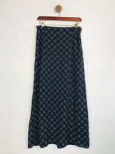 Load image into Gallery viewer, Jake Women's Check Maxi Skirt | UK12 | Blue