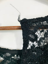 Load image into Gallery viewer, Whistles Women's Lace Short Sleeve Sheath Dress | UK10 | Black