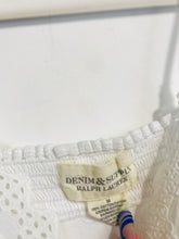 Load image into Gallery viewer, Ralph Lauren Denim & Supply Women's Boho Lace Tank Top | M UK10-12 | White